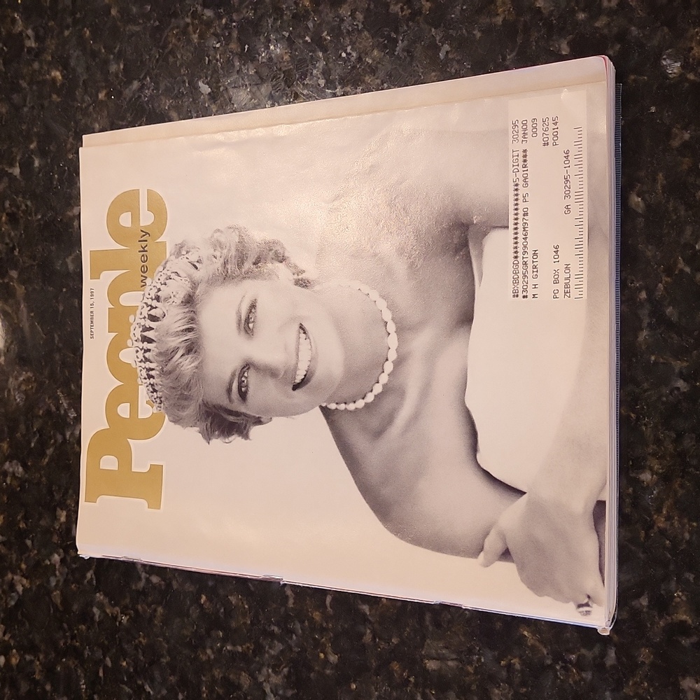 Princess Diana 1997 People magazine